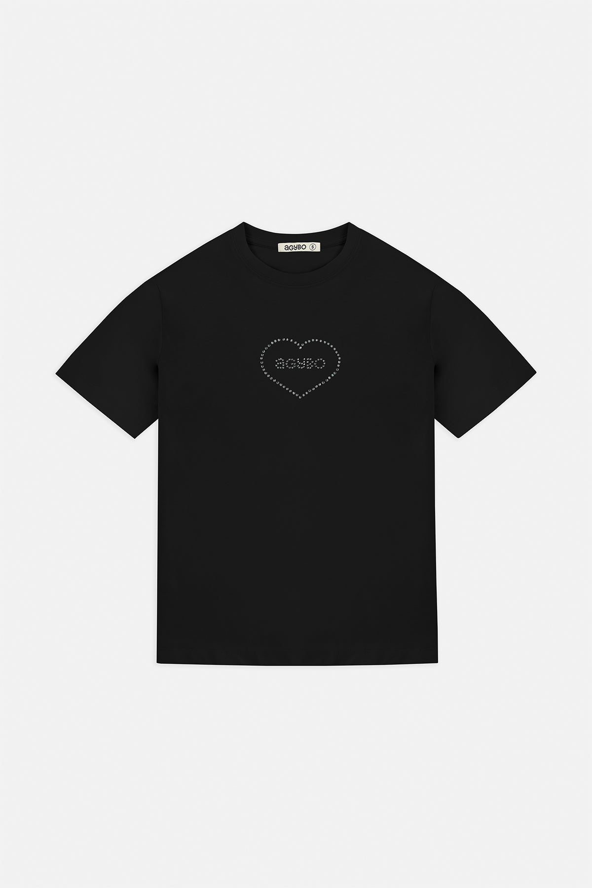 Sparkle T-shirt Black – Agybo: Amor Gratitud y Buena Onda