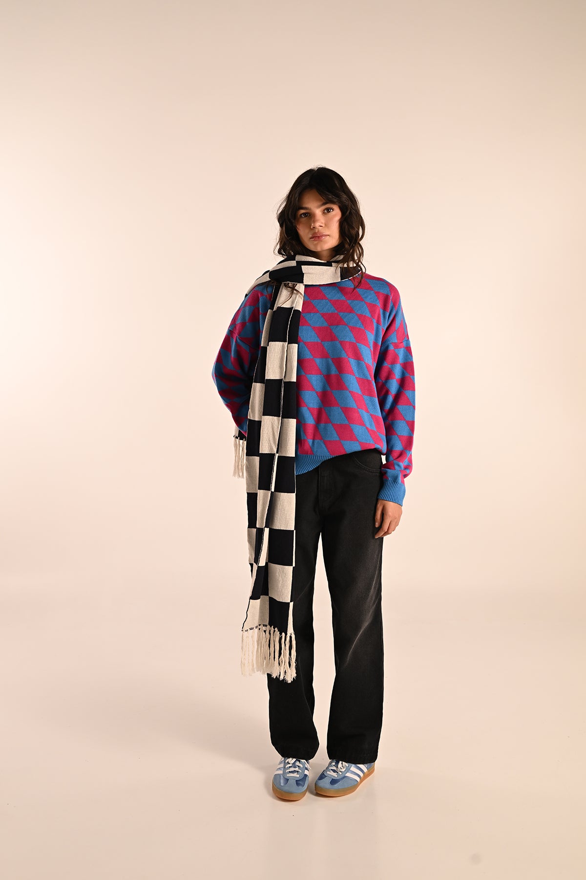 HOT LAP SCARF NEUTRAL