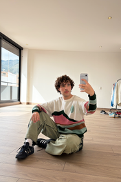 LANDSCAPE KNIT SWEATER