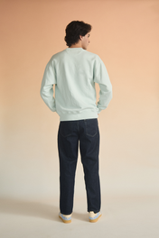 SIGNATURE LOGO CREWNECK  BABY BLUE