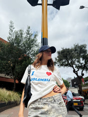 I <3 COL IVORY T SHIRT