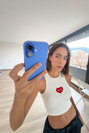 ICONIC CREAM TANK TOP