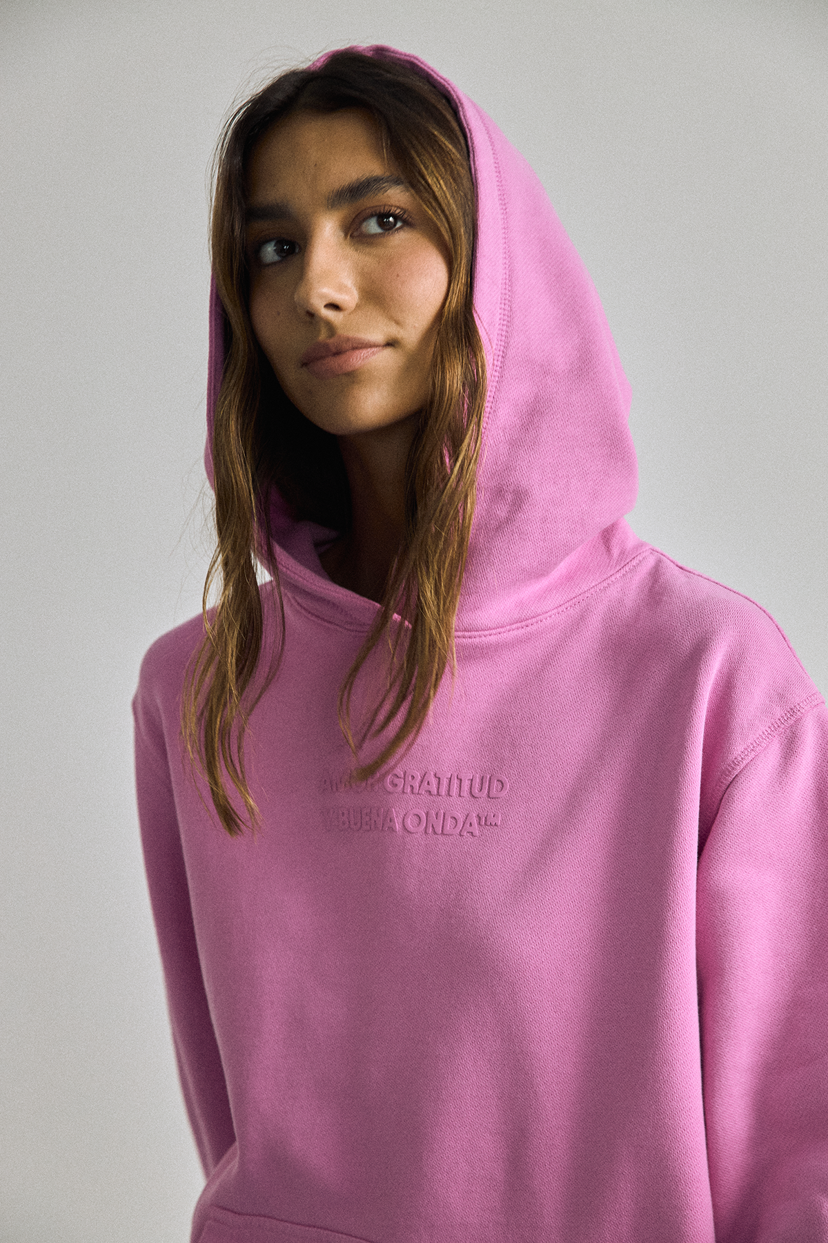 SIGNATURE HOODIE PINK