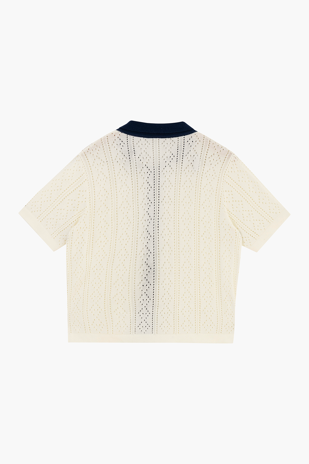 WOVEN CONTRAST BUTTON-DOWN