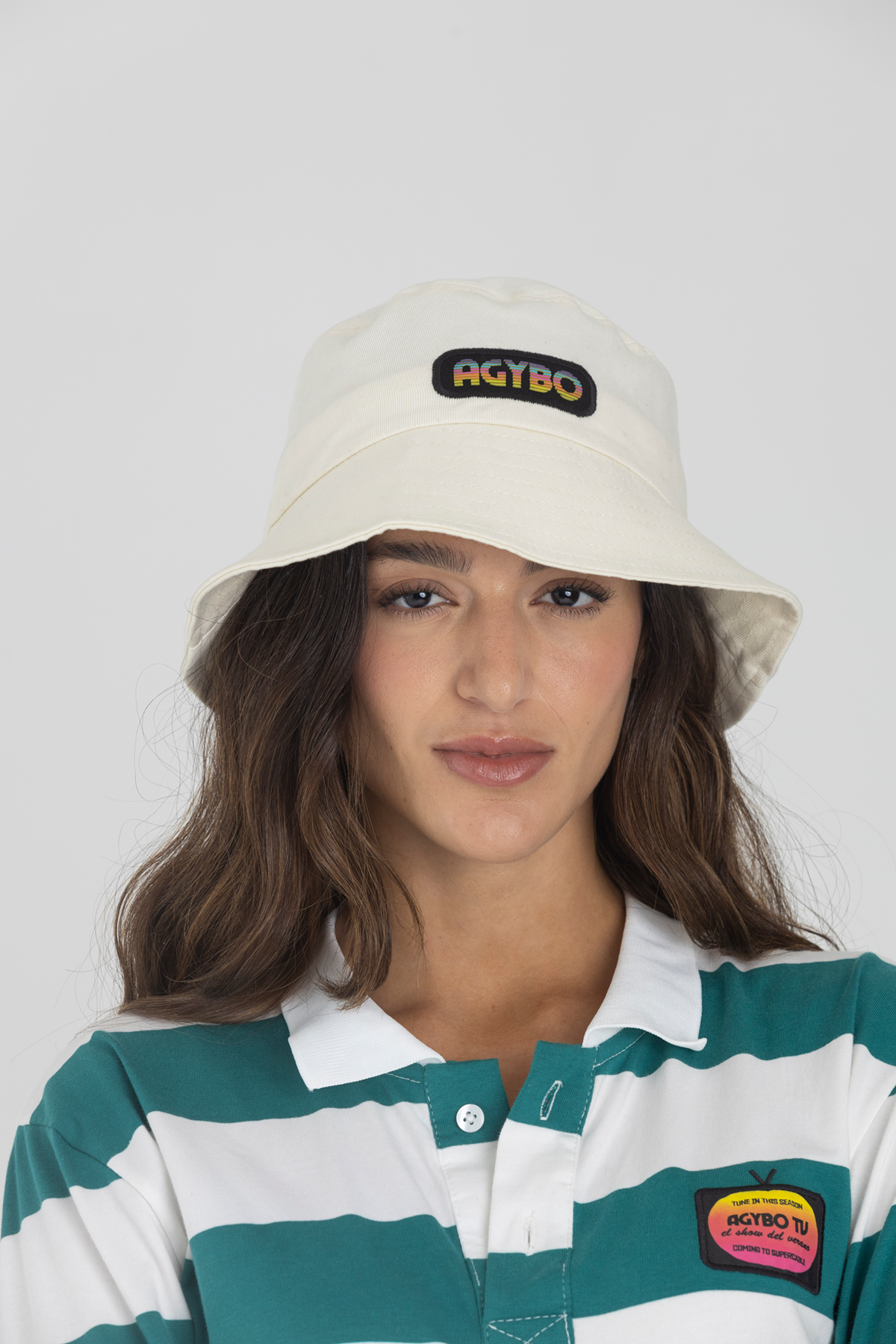 AGYBO TV BUCKET HAT
