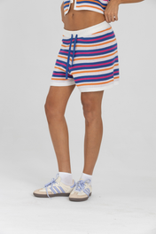 TROPICAL STRIPE SHORTS