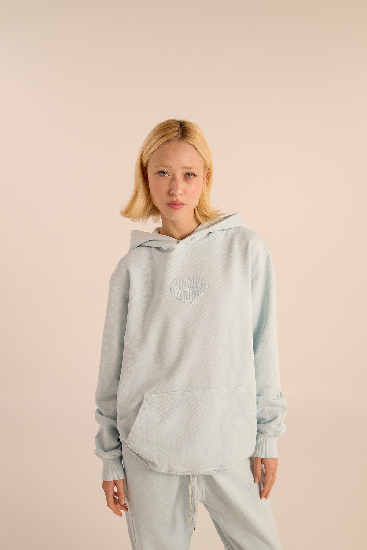 CORE HOODIE BABY BLUE