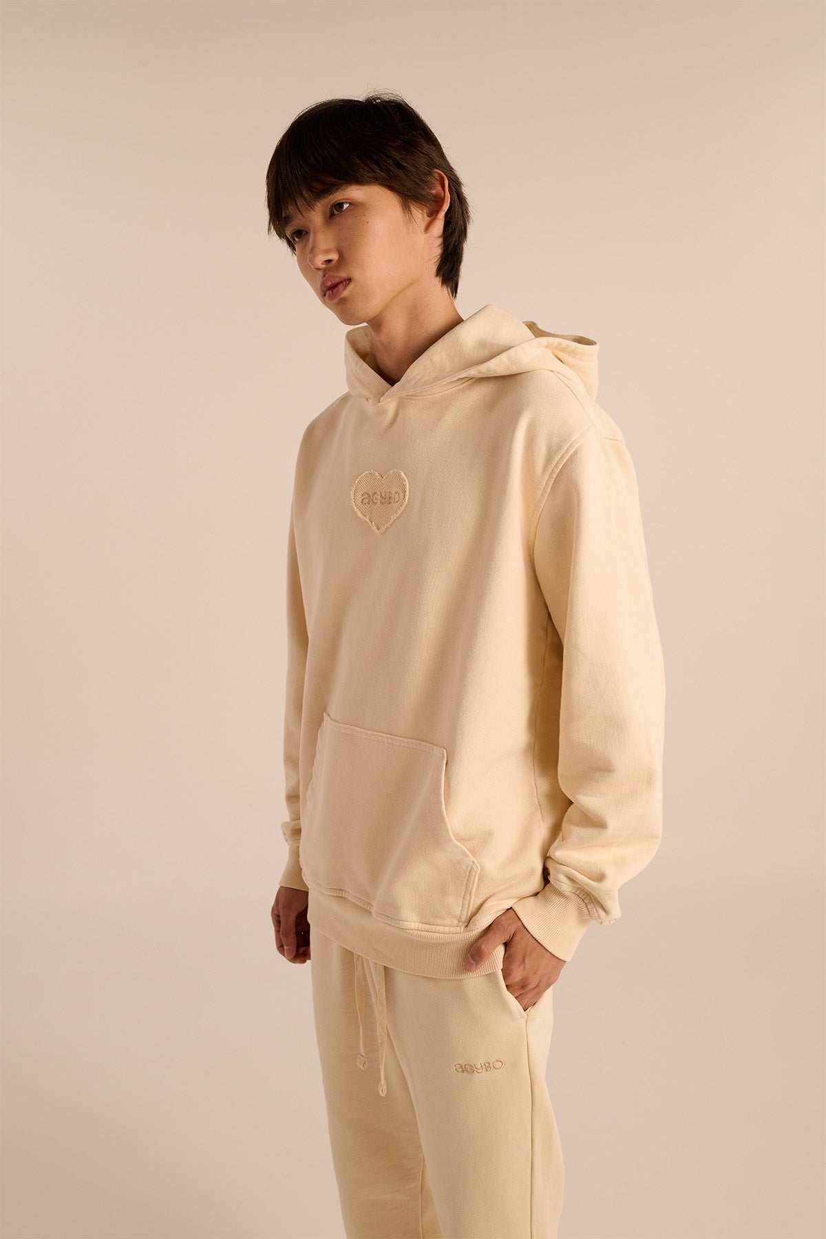 CORE HOODIE BEIGE