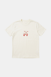 FLUFFY T SHIRT WHITE