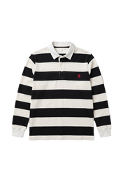 Love Stars striped polo shirt