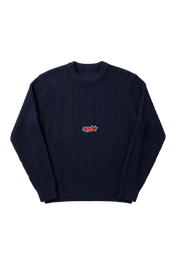 Starry Rib Sweater Navy