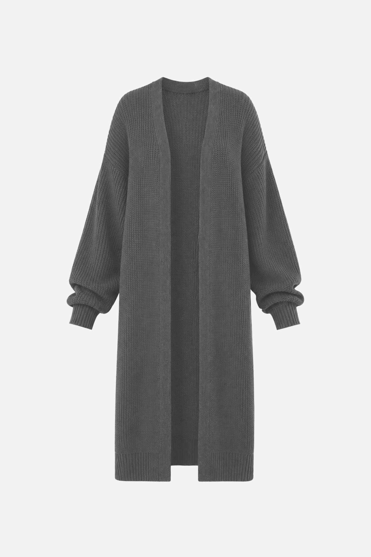 Travel Maxi Cardigan Grey