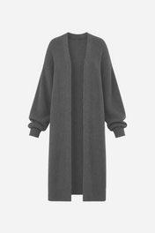 Travel Maxi Cardigan Grey