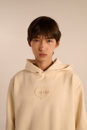 CORE HOODIE BEIGE
