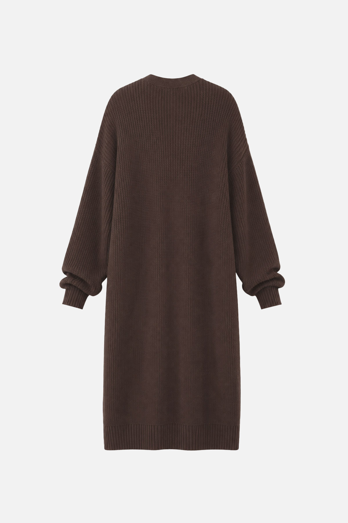 Travel Maxi Cardigan Brown