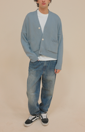 SIGNATURE CARDIGAN BABY BLUE