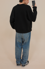 SIGNATURE CARDIGAN BLACK