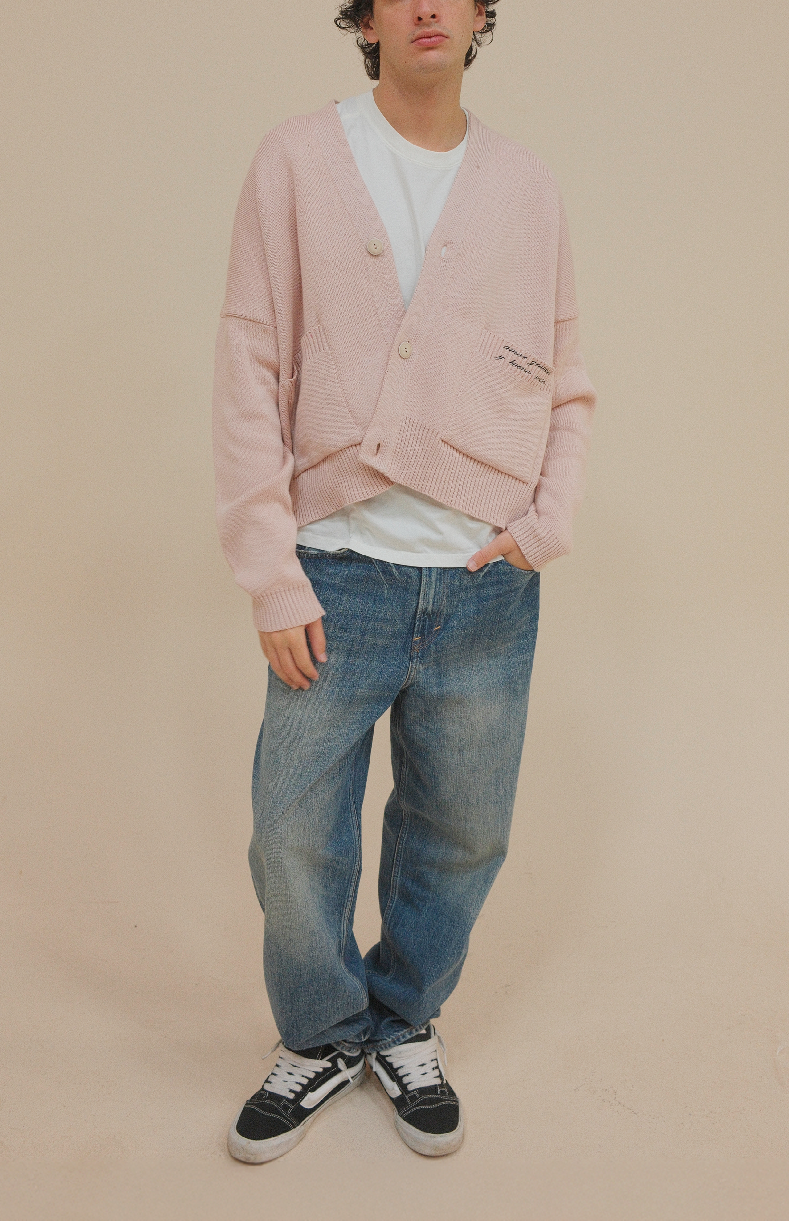 SIGNATURE CARDIGAN PALO ROSA