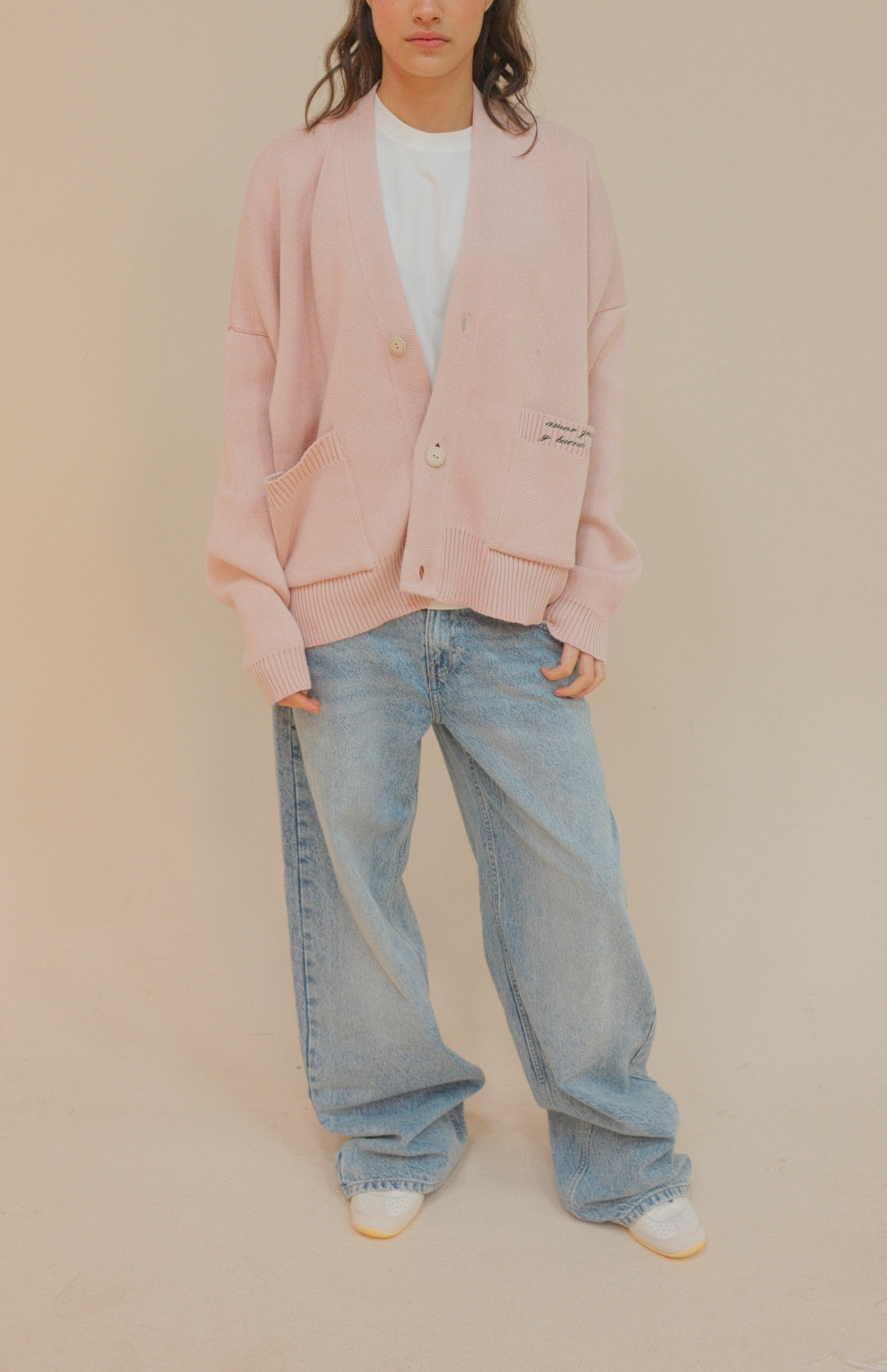 SIGNATURE CARDIGAN PALO ROSA