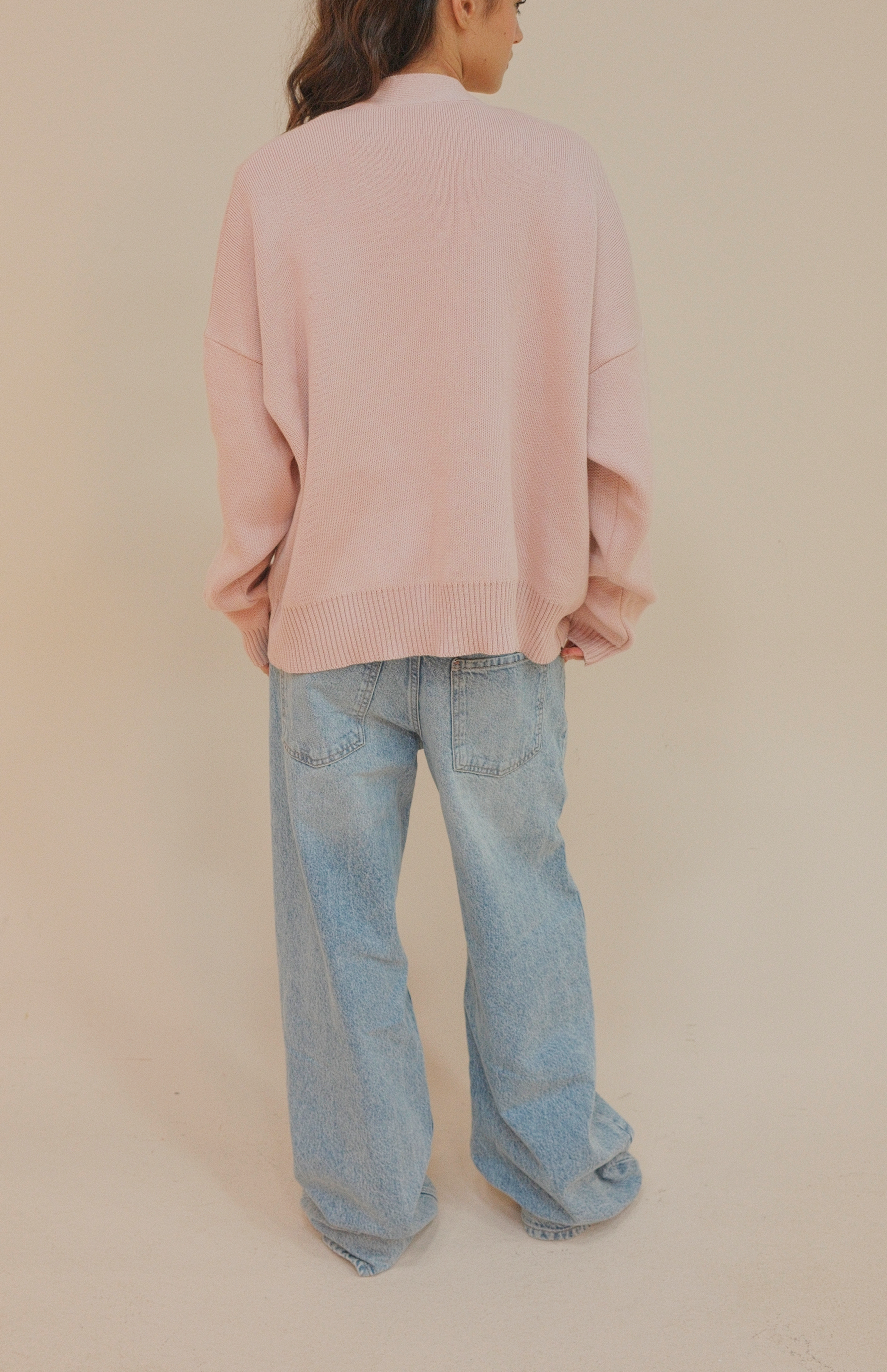 SIGNATURE CARDIGAN PALO ROSA