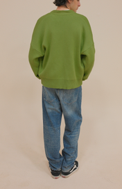 SIGNATURE CARDIGAN GREEN APPLE