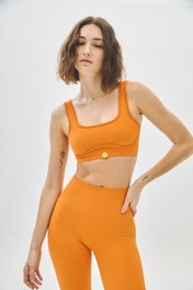 SEAMLESS TOP ORANGE