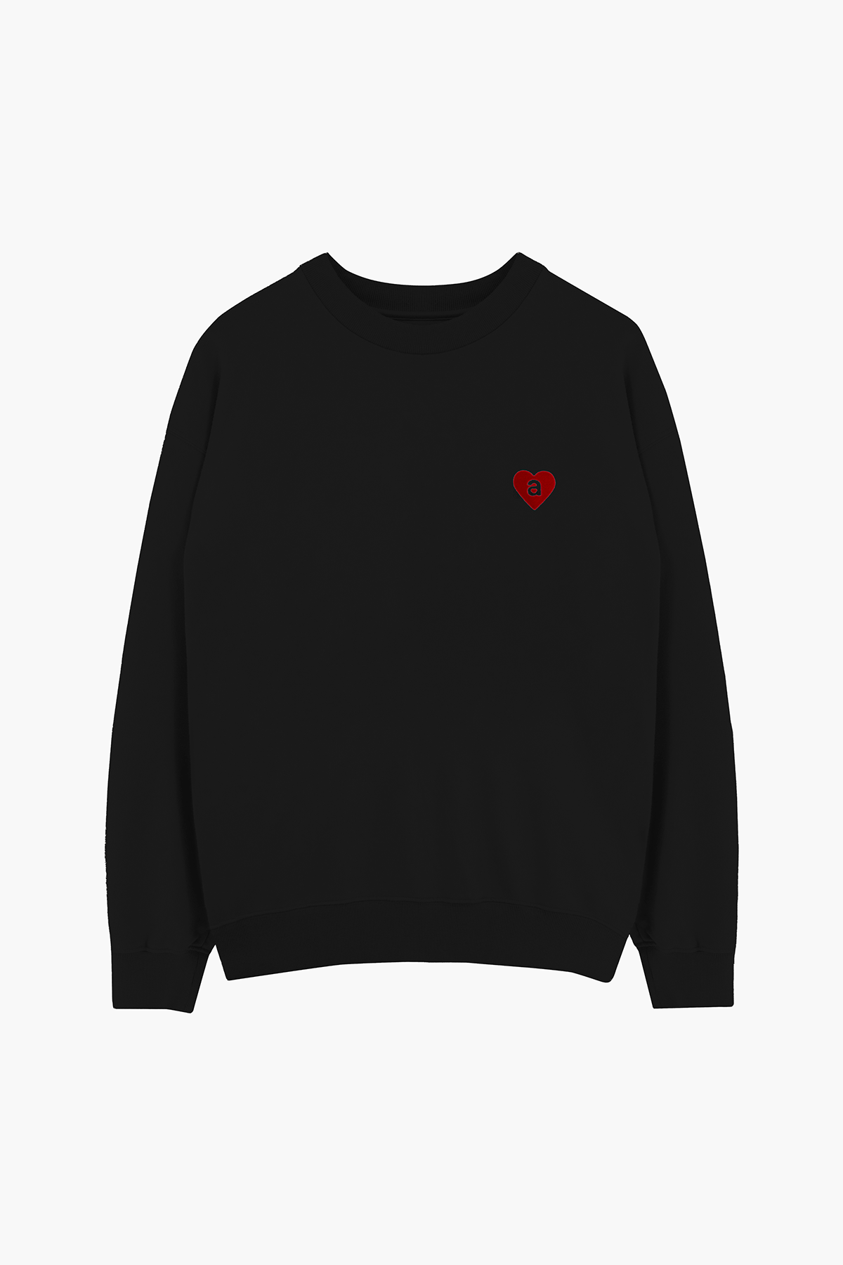 AMOR CREWNECK BLACK