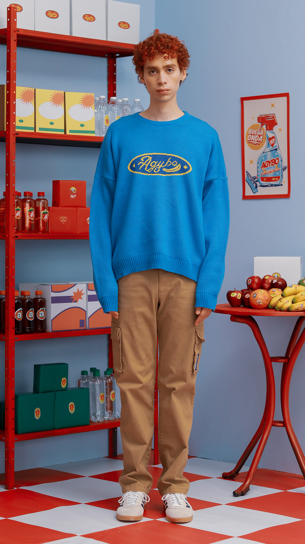 BLUE BANANA KNIT SWEATER