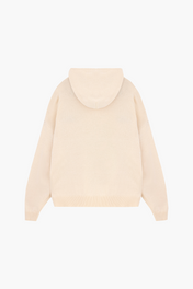LOGO KNIT HOODIE