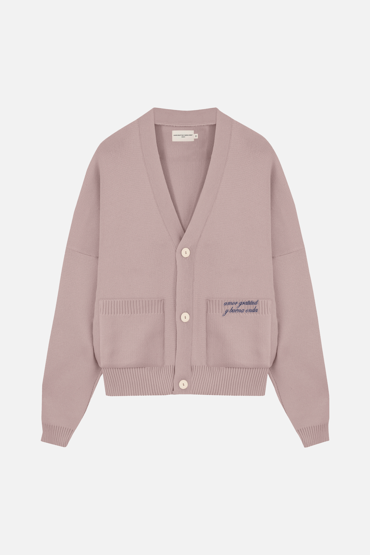 SIGNATURE CARDIGAN PALO ROSA