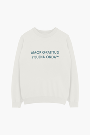 SIGNATURE LOGO CREWNECK  IVORY