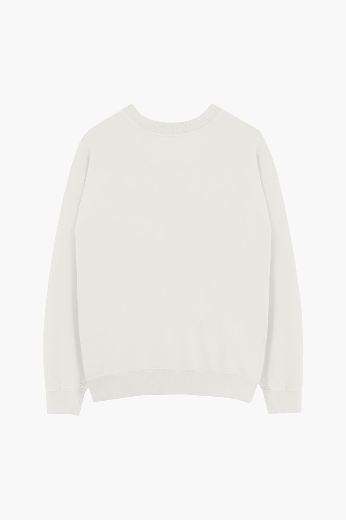 SIGNATURE LOGO CREWNECK  IVORY
