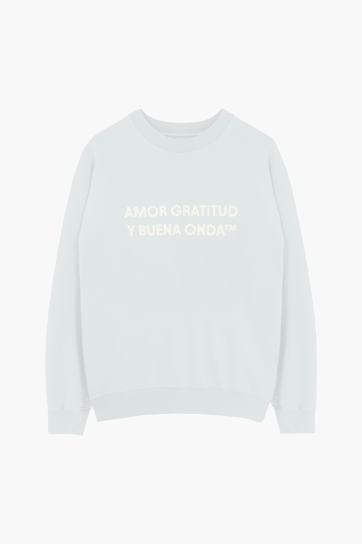 SIGNATURE LOGO CREWNECK  BABY BLUE