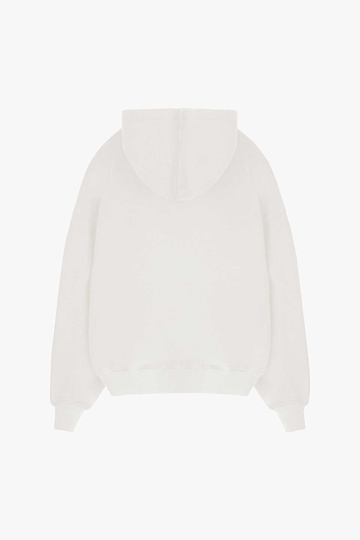 ZIP-UP HOODIE IVORY