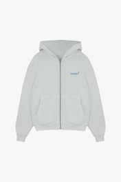 ZIP-UP HOODIE BABY BLUE