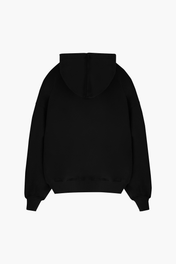 ZIP-UP HOODIE BLACK