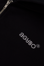 ZIP-UP HOODIE BLACK