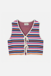TROPICAL STRIPE TOP